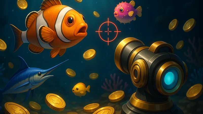 捕魚機「鎖定功能」有用嗎？專家解釋何時該用、何時該手動瞄準！